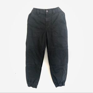 TNA black cargo pants two pockets size S